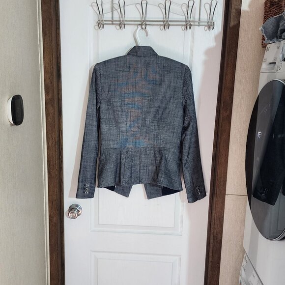 Pleated peplum Blazer - Picture 7 of 11